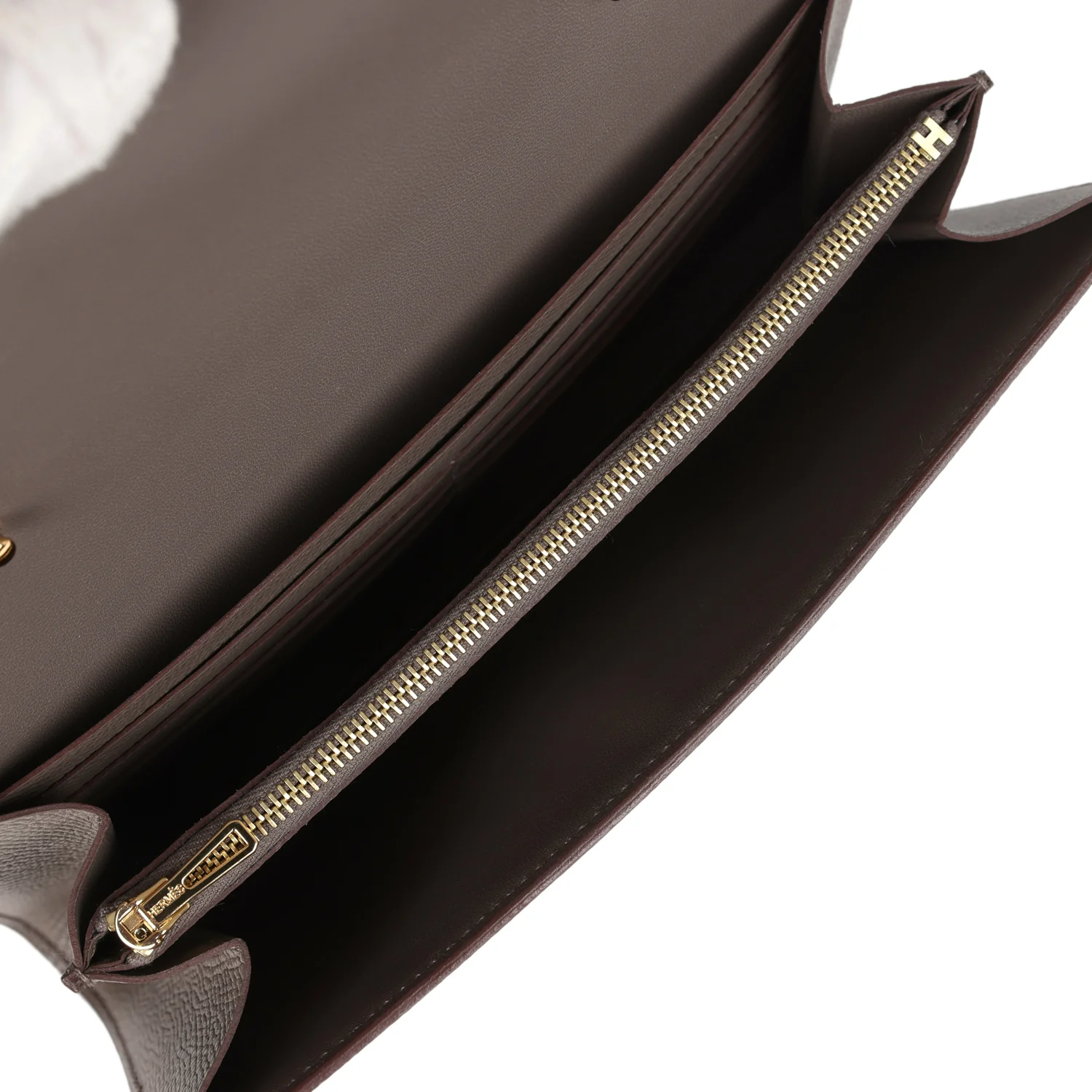 Replicate Hermes Constance Wallet To Go Etain Epsom Gold Hardware(1:1 replica)