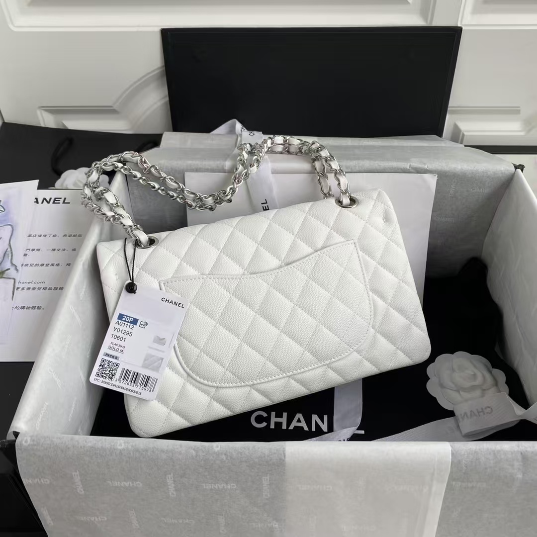Replicate Chanel Classic 11.12 Handbag Silver Hardware(1:1 replica)