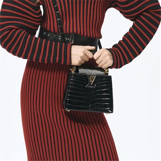 Replicate Crocodilian Leather-Capucines N93163 (1:1Replicate )(1:1 replica)