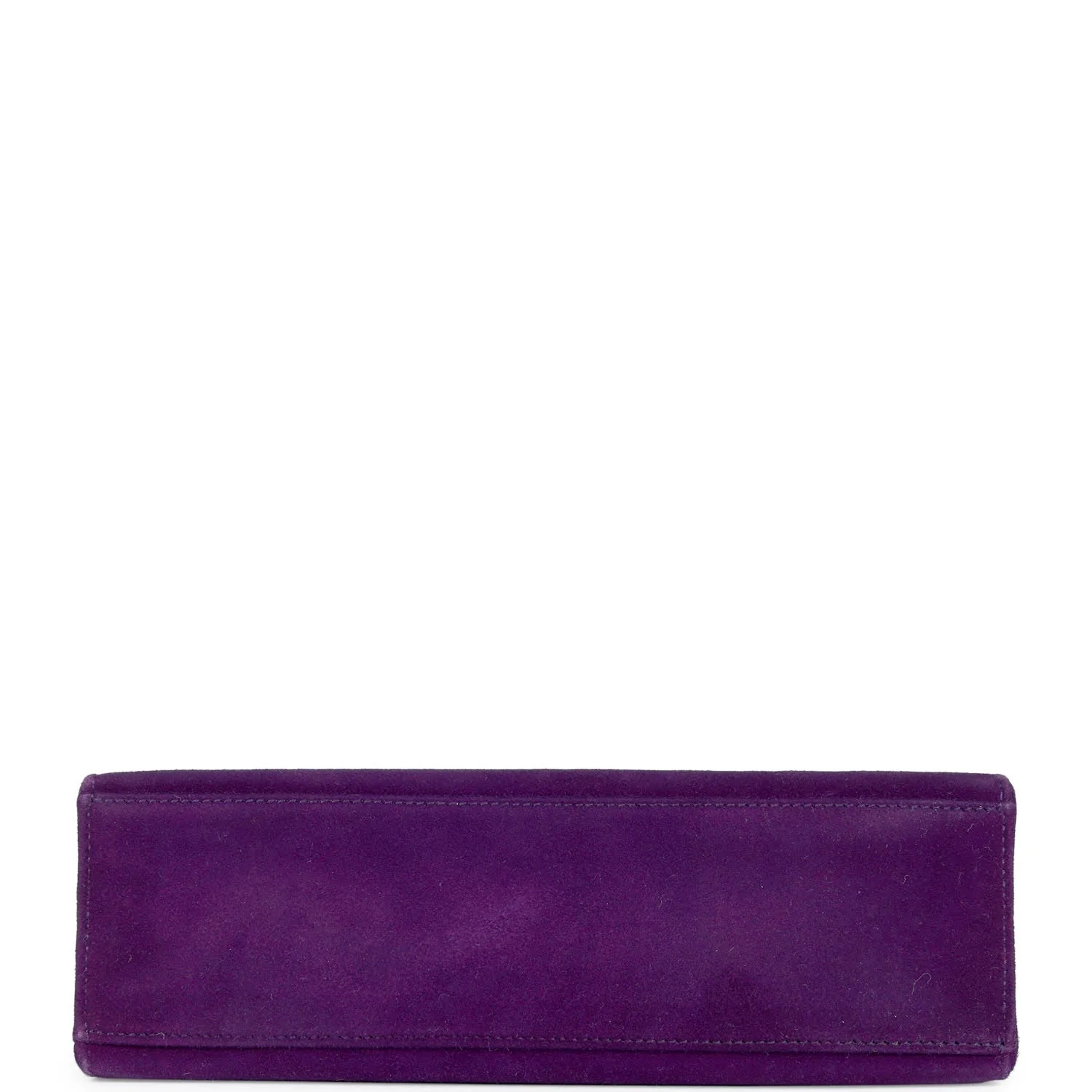 Replicate Hermes Kelly Pochette Violet Doblis Gold Hardware(1:1 replica)