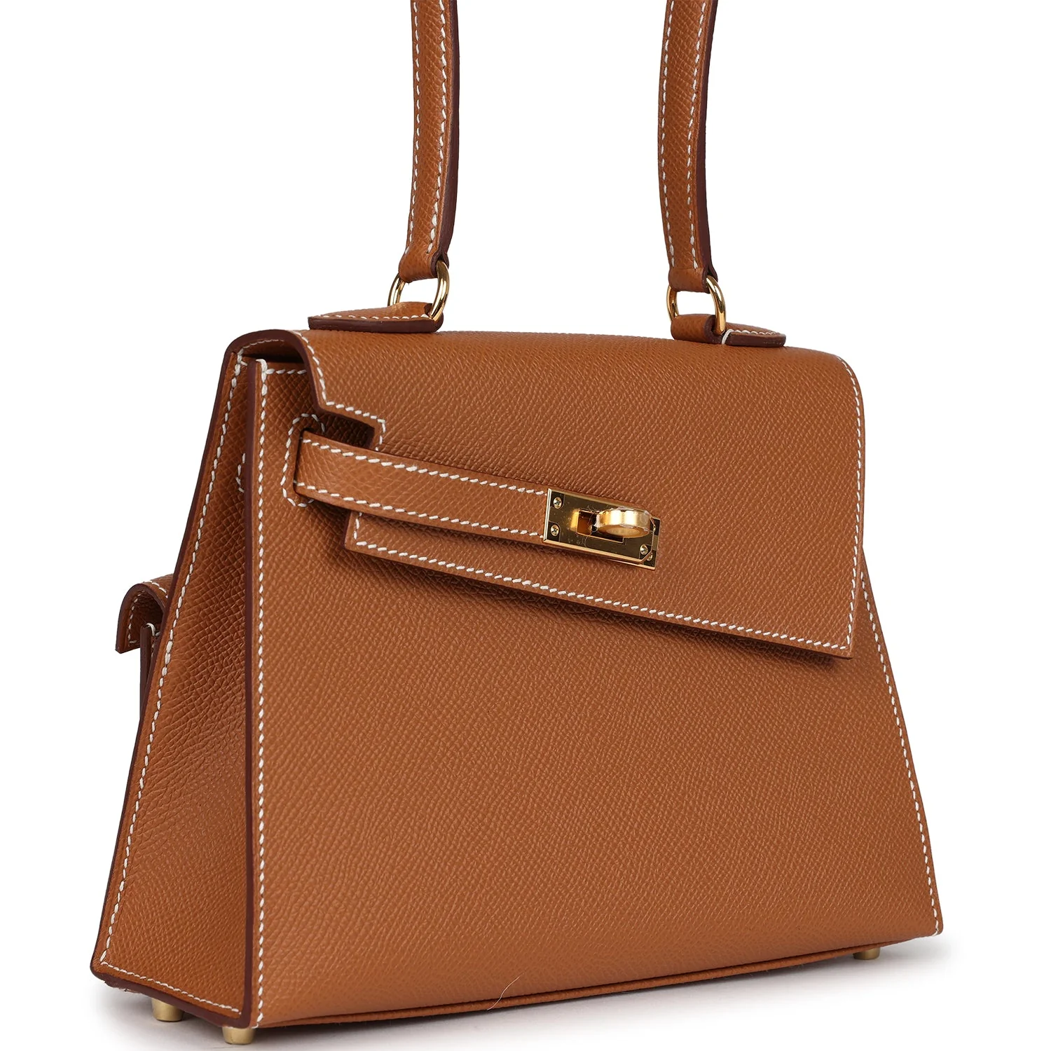 Replicate Hermes Kelly Sellier en Desordre 20 Gold Epsom Gold Hardware(1:1 replica)