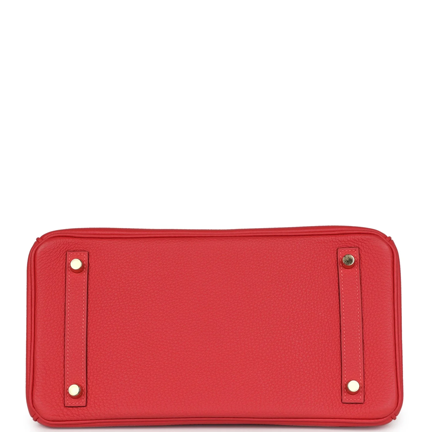 Replicate Hermes Birkin 30 Rouge Pivoine Togo Gold Hardware(1:1 replica)