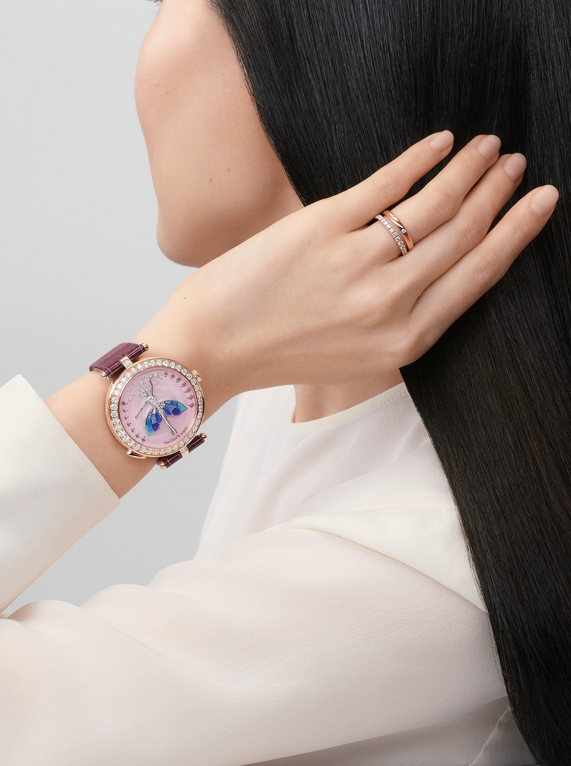 Replicate Tendrement Etoiles wedding band(1:1 replica)