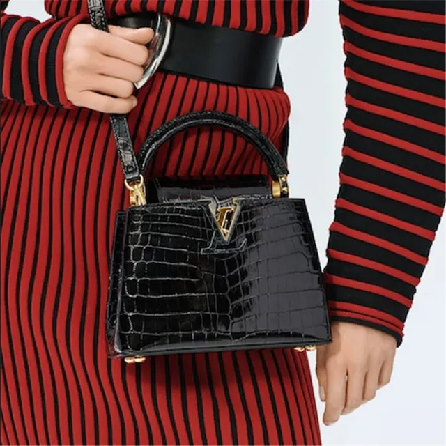 Replicate Crocodilian Leather-Capucines N93163 (1:1Replicate )(1:1 replica)