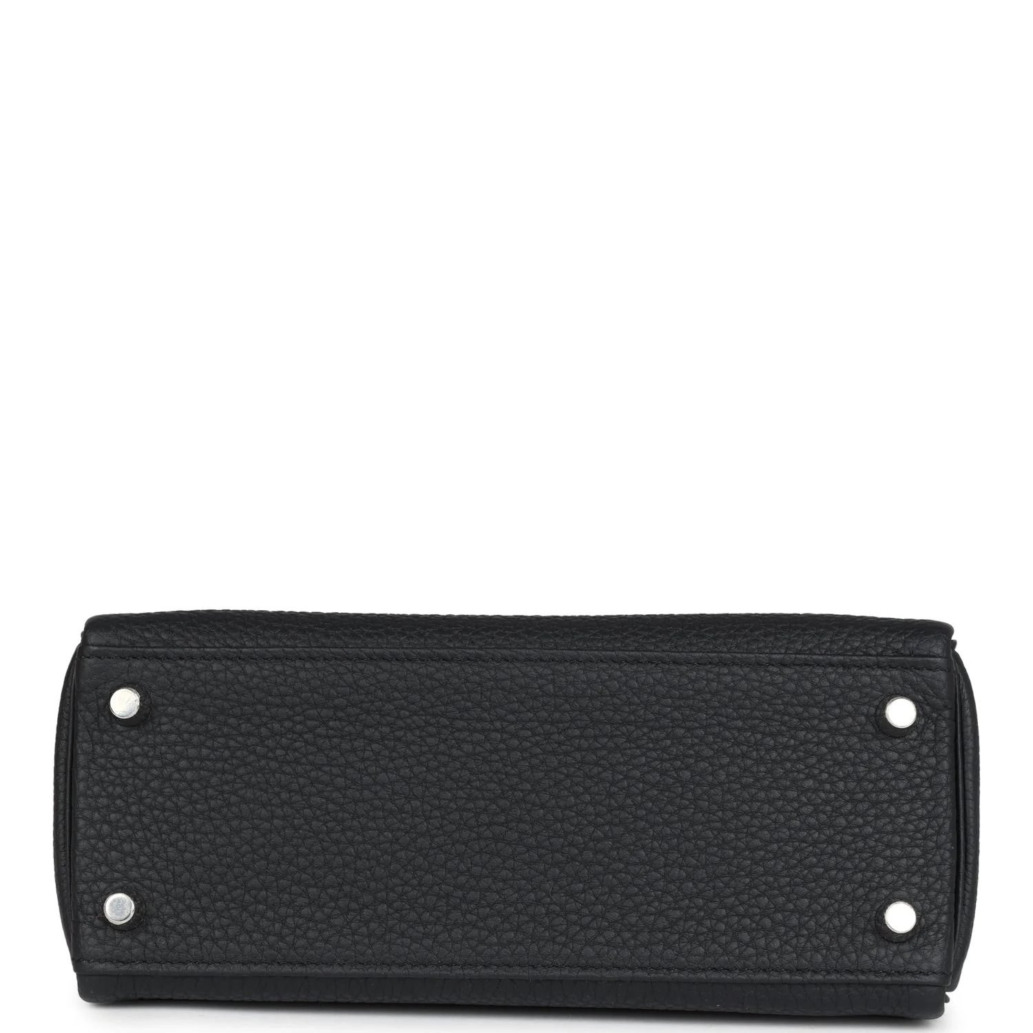 Replicate Hermes Kelly Retourne 25 Black Togo Palladium Hardware(1:1 replica)