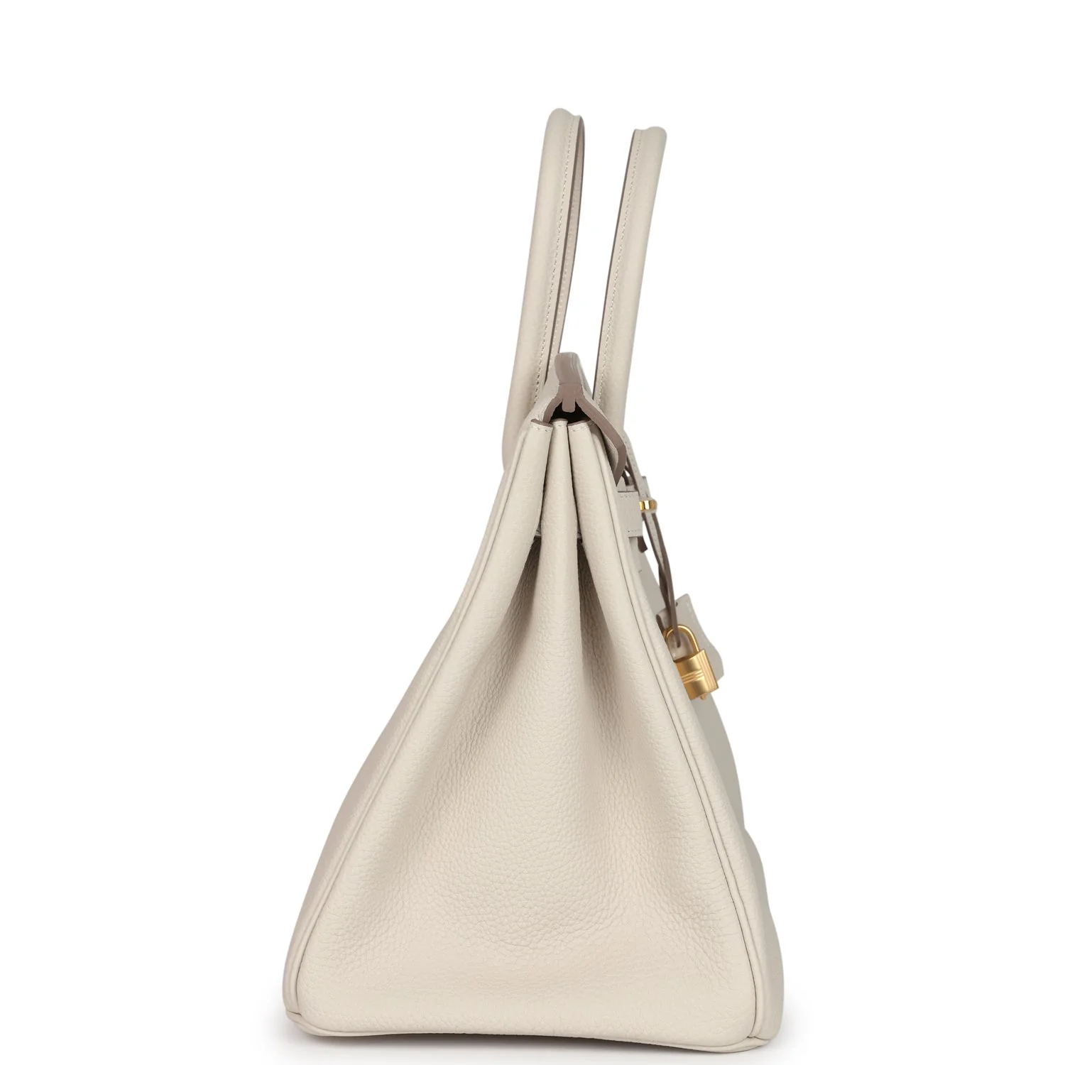 Replicate Hermes Birkin 35 Craie Togo Gold Hardware(1:1 replica)