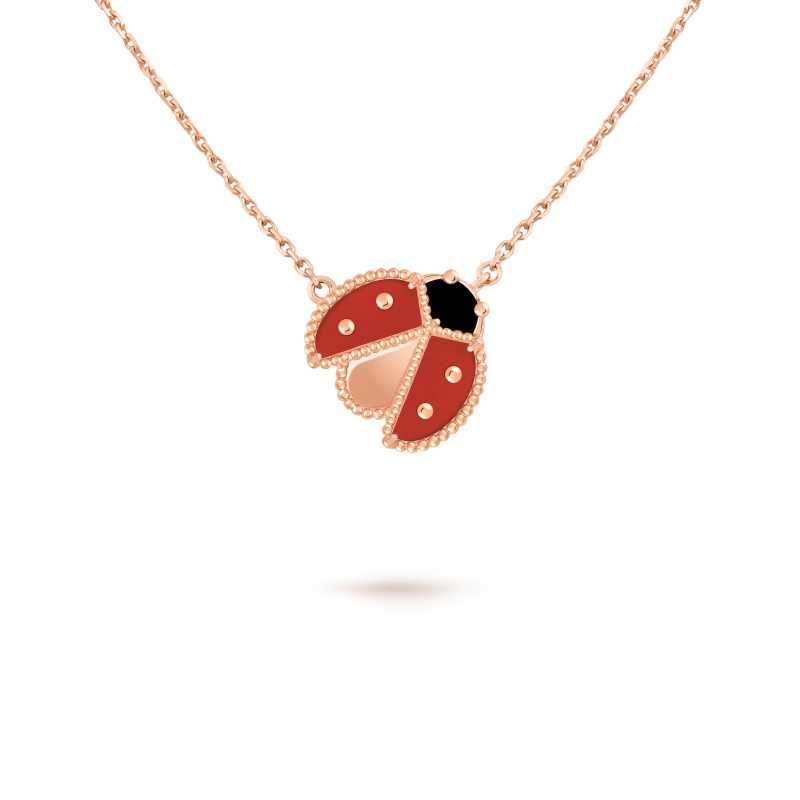 Replicate Lucky Spring pendant, open wings ladybug(1:1 replica)