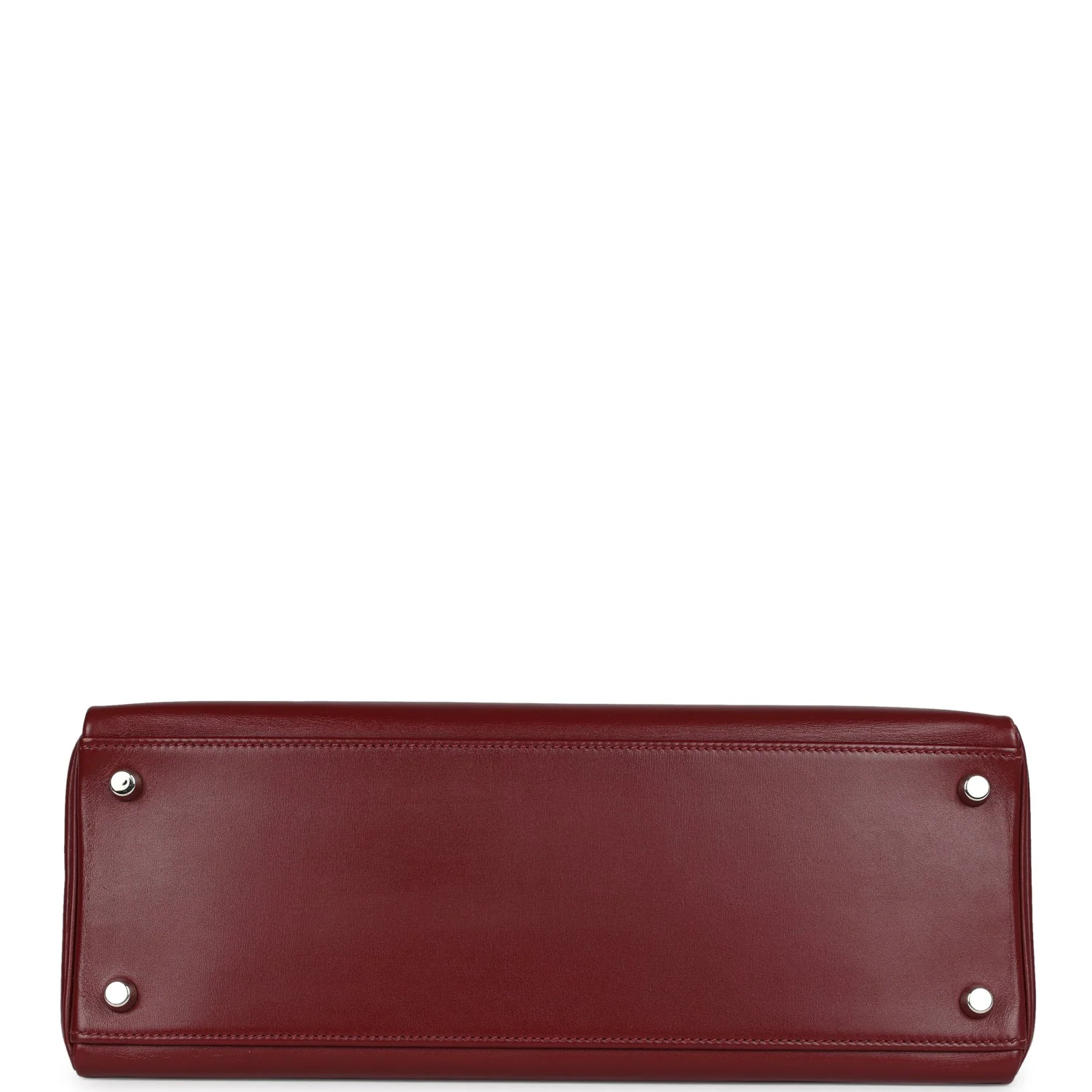 Replicate Hermes Kelly Retourne 32 Rouge H Box Palladium Hardware(1:1 replica)