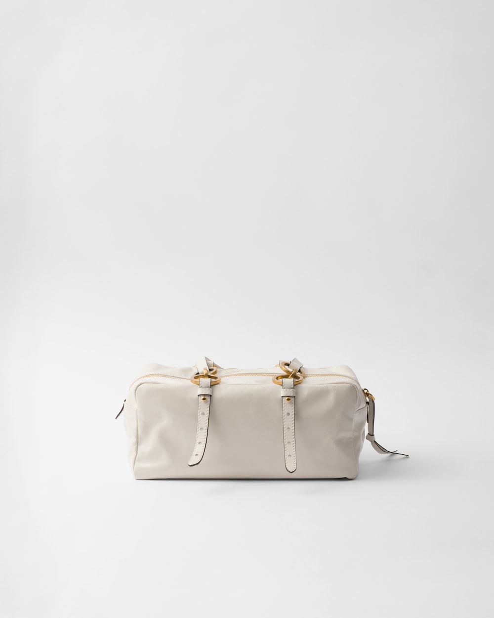 Replicate Prada Dangle Medium Leather Top-Handle Bag(1:1 replica)