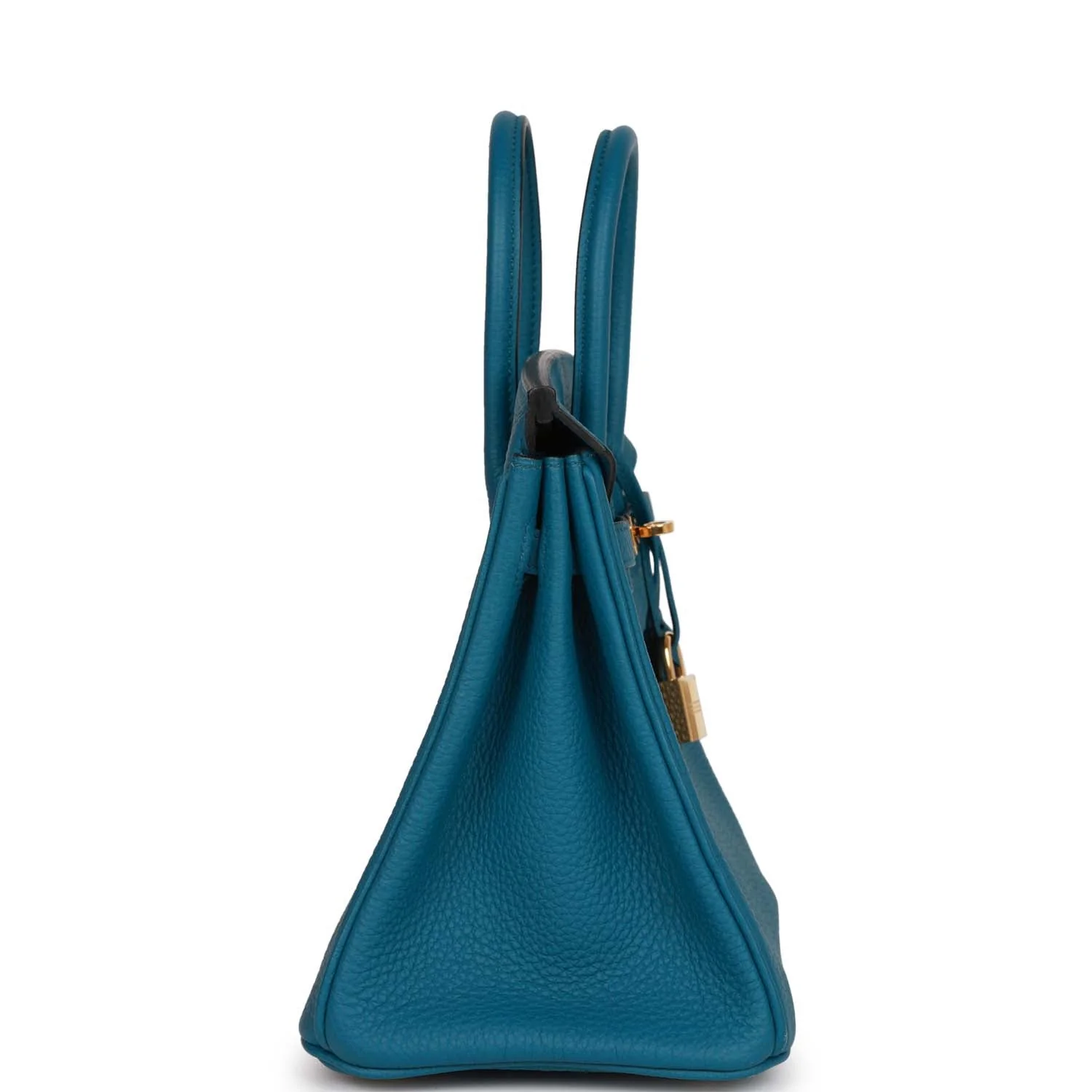 Replicate Hermes Birkin 25 Cobalt Togo Gold Hardware(1:1 replica)