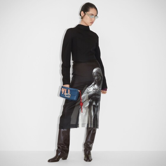 Replicate Baguette Mini With 309 Hand-Sewn Topstitches(1:1 replica)