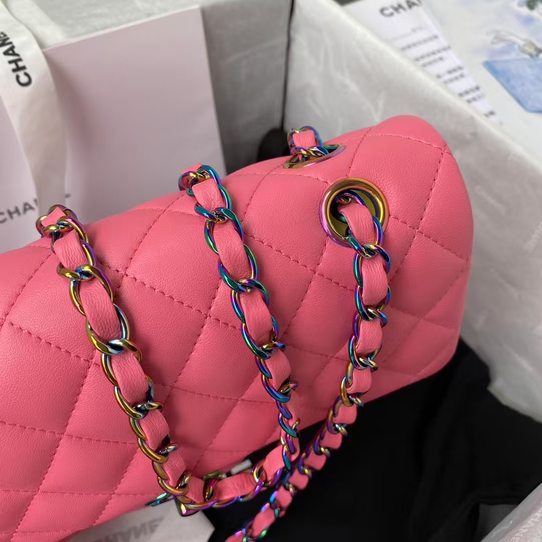 Replicate Chanel Small Classic Handbag Gradient Metal(1:1 replica)