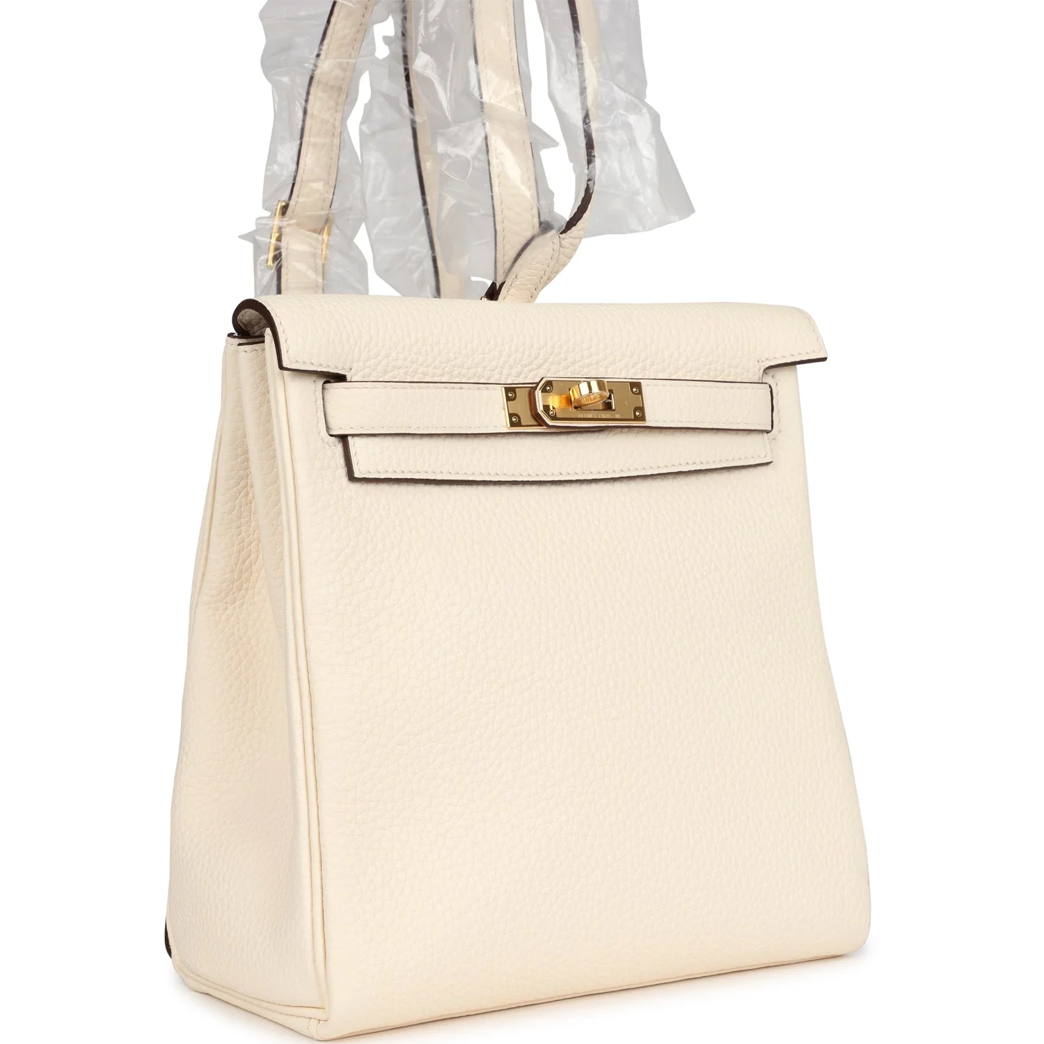 Replicate Hermes Kelly Ado II Backpack Nata Clemence Gold Hardware(1:1 replica)