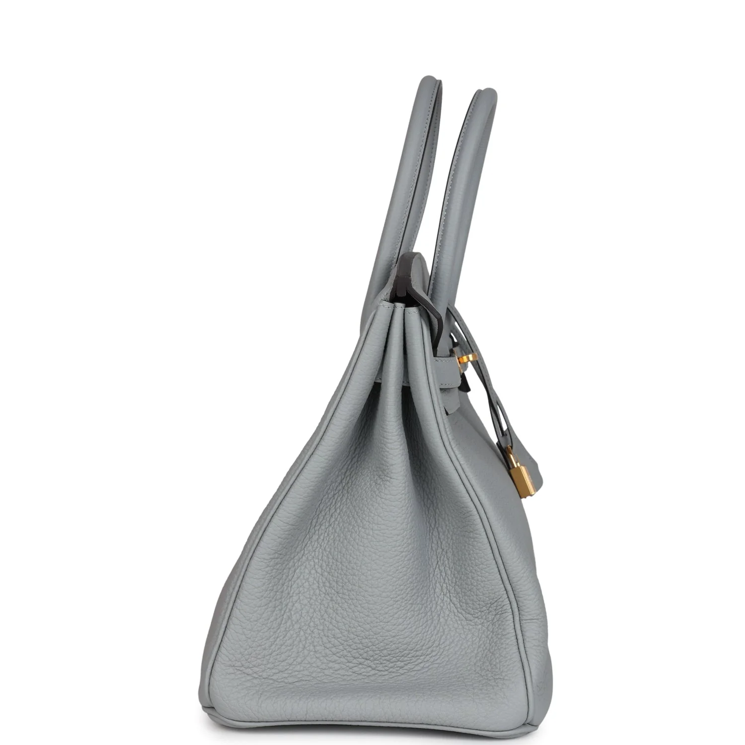 Replicate Hermes Birkin 35 Bleu Glacier Togo Gold Hardware(1:1 replica)