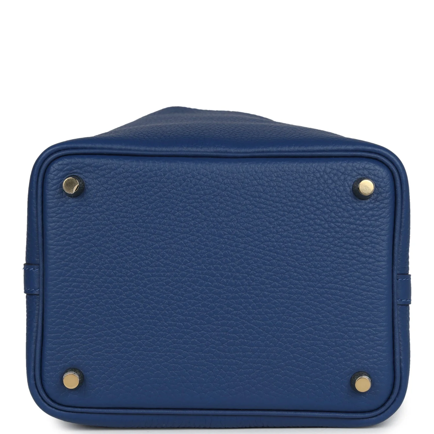 Replicate Hermes Picotin Lock 18 Bleu Tie Clemence Permabrass Hardware(1:1 replica)