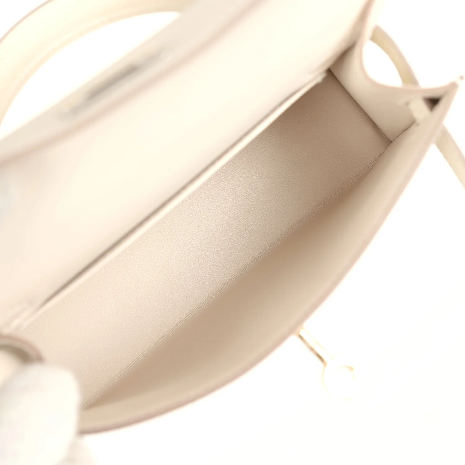 Replicate Hermes Kelly Sellier 20 Craie Epsom Electrum Hardware(1:1 replica)