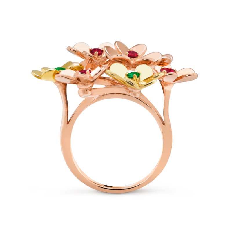 Replicate Frivole ring, 8 flowers(1:1 replica)