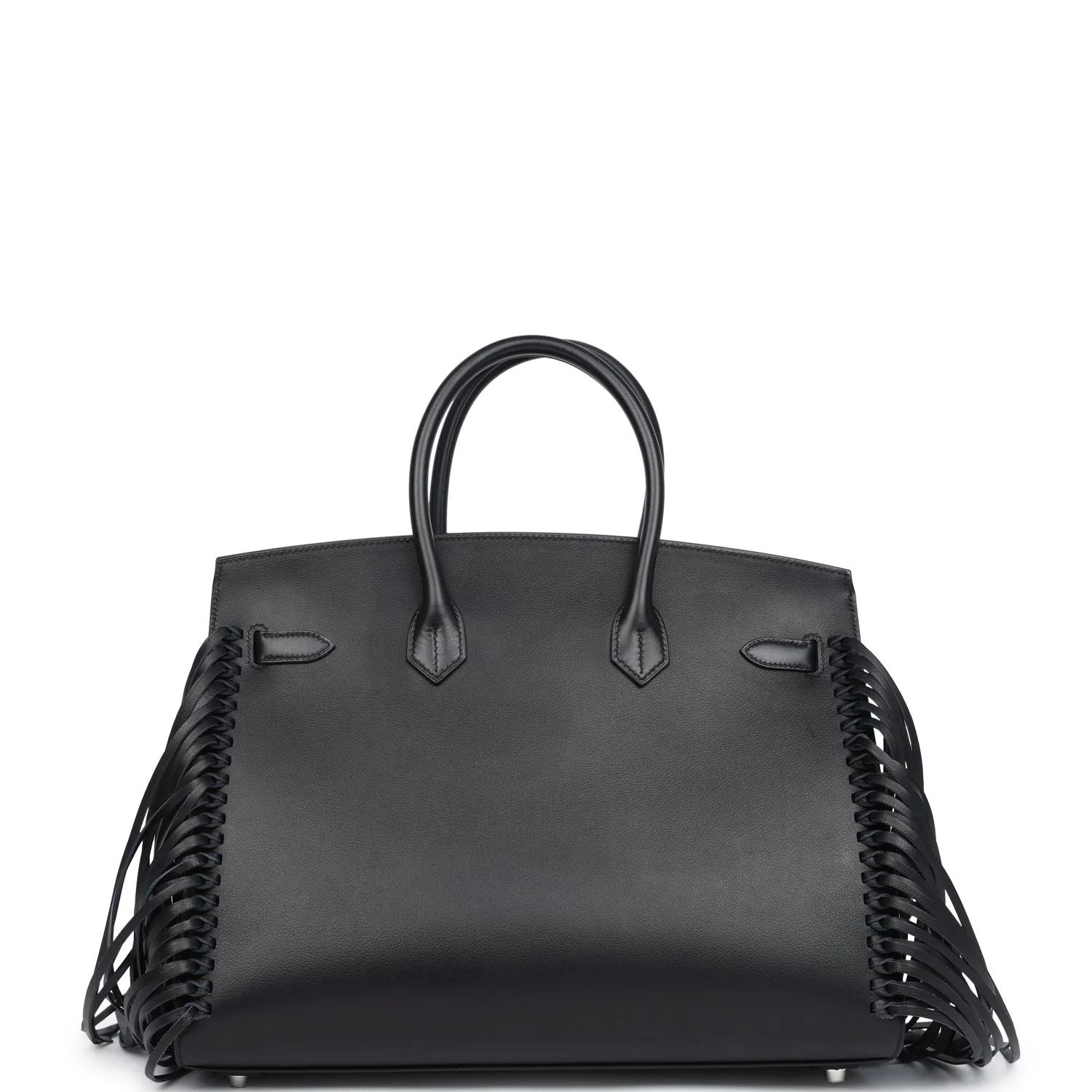 Replicate Hermes Birkin 35 Anate Black Evergrain Palladium Hardware(1:1 replica)