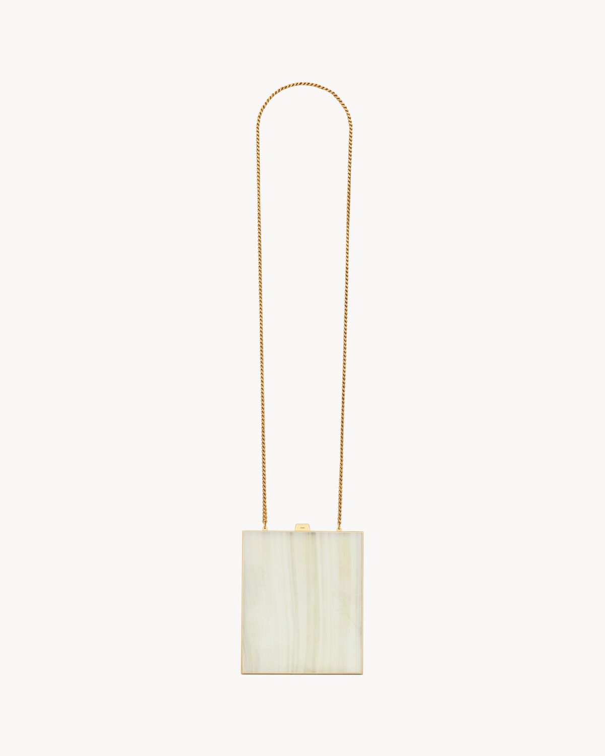 Replicate YSL Tuxedo Box Bag In Plexiglass And Metal(1:1 replica)