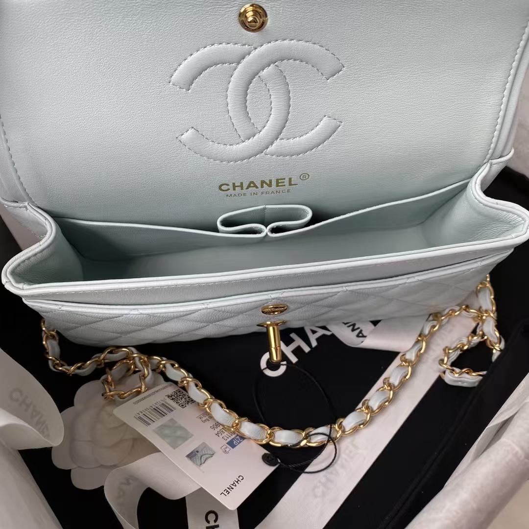 Replicate Chanel Small Classic Handbag Gold Hardware(1:1 replica)