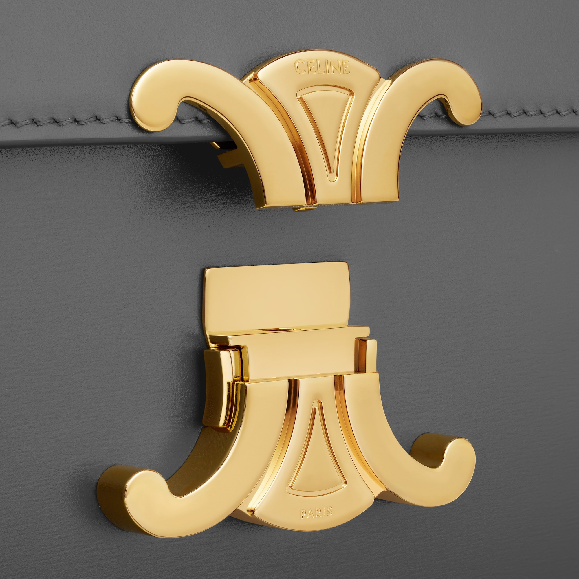 Replicate CLASSIQUE TRIOMPHE BAG IN SHINY CALFSKIN(1:1 replica)