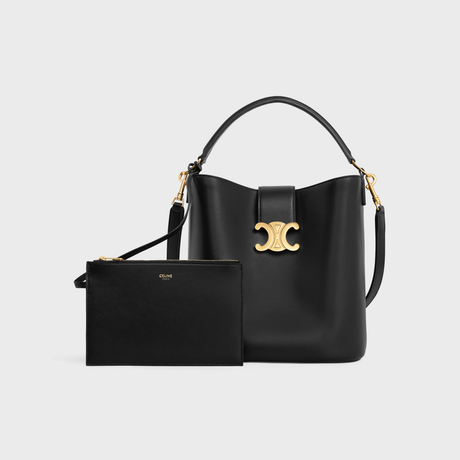 Replicate MEDIUM LOUISE BAG IN SMOOTH CALFSKIN BLACK(1:1 replica)