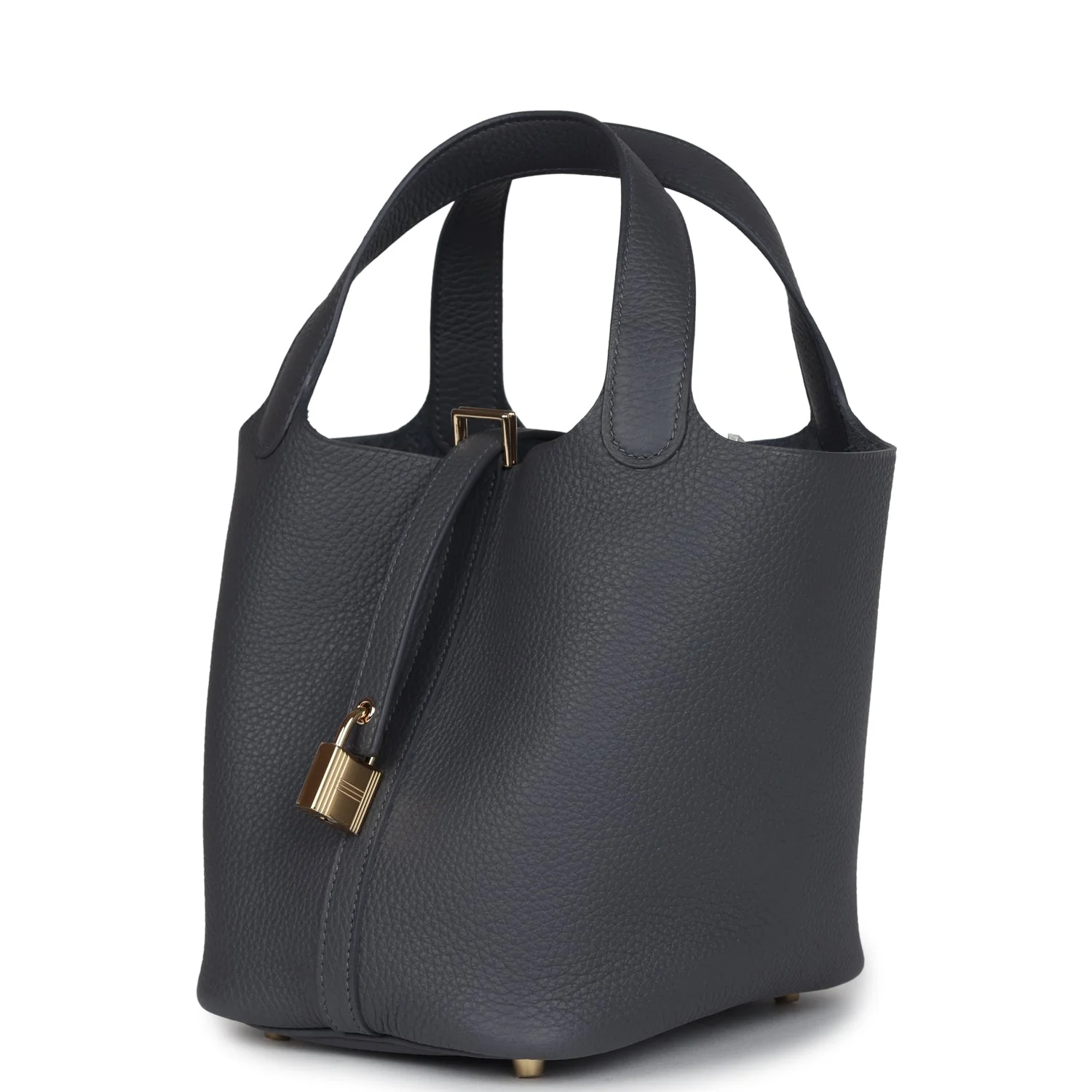 Replicate Hermes Picotin Lock 18 Ardoise Clemence Permabrass Hardware(1:1 replica)