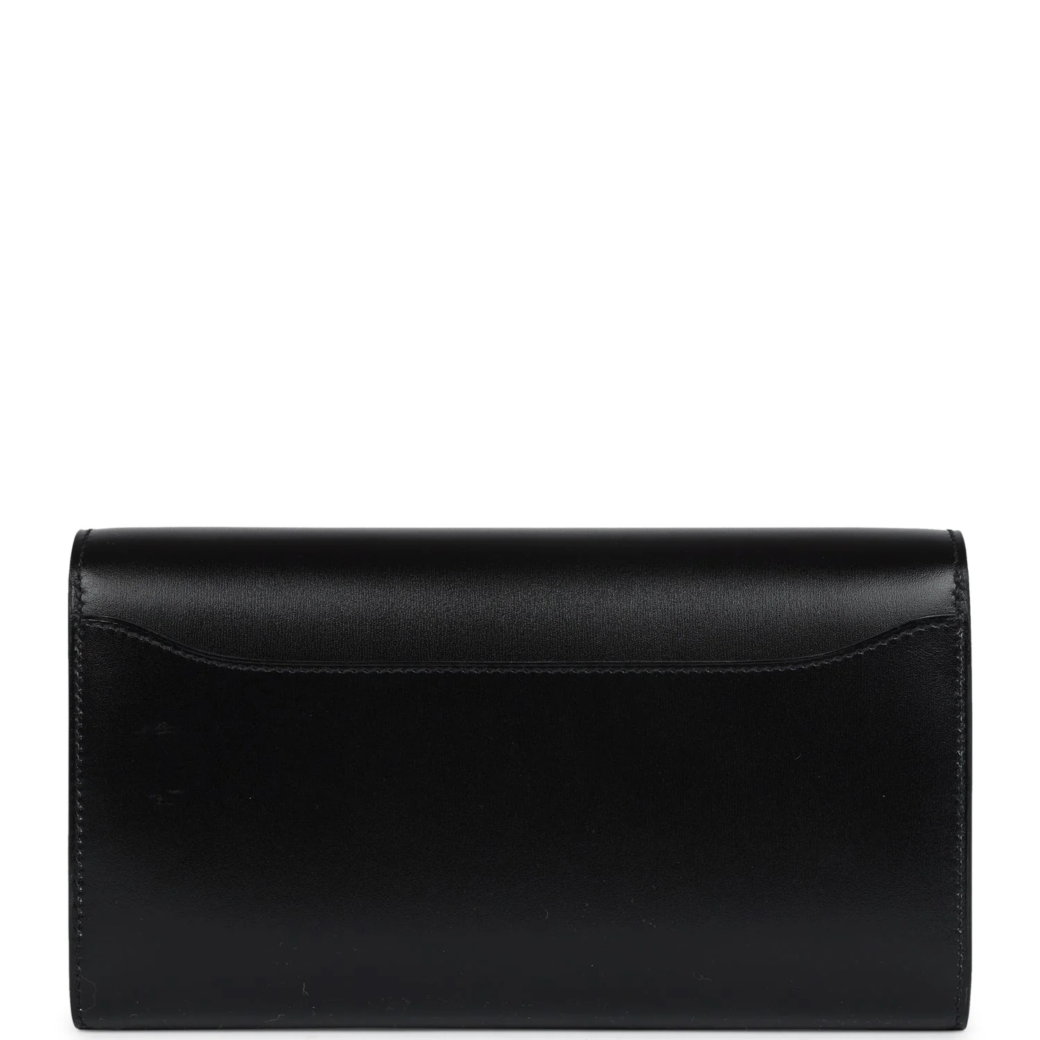 Replicate Hermes Constance Wallet To Go Black Box Gold Hardware(1:1 replica)