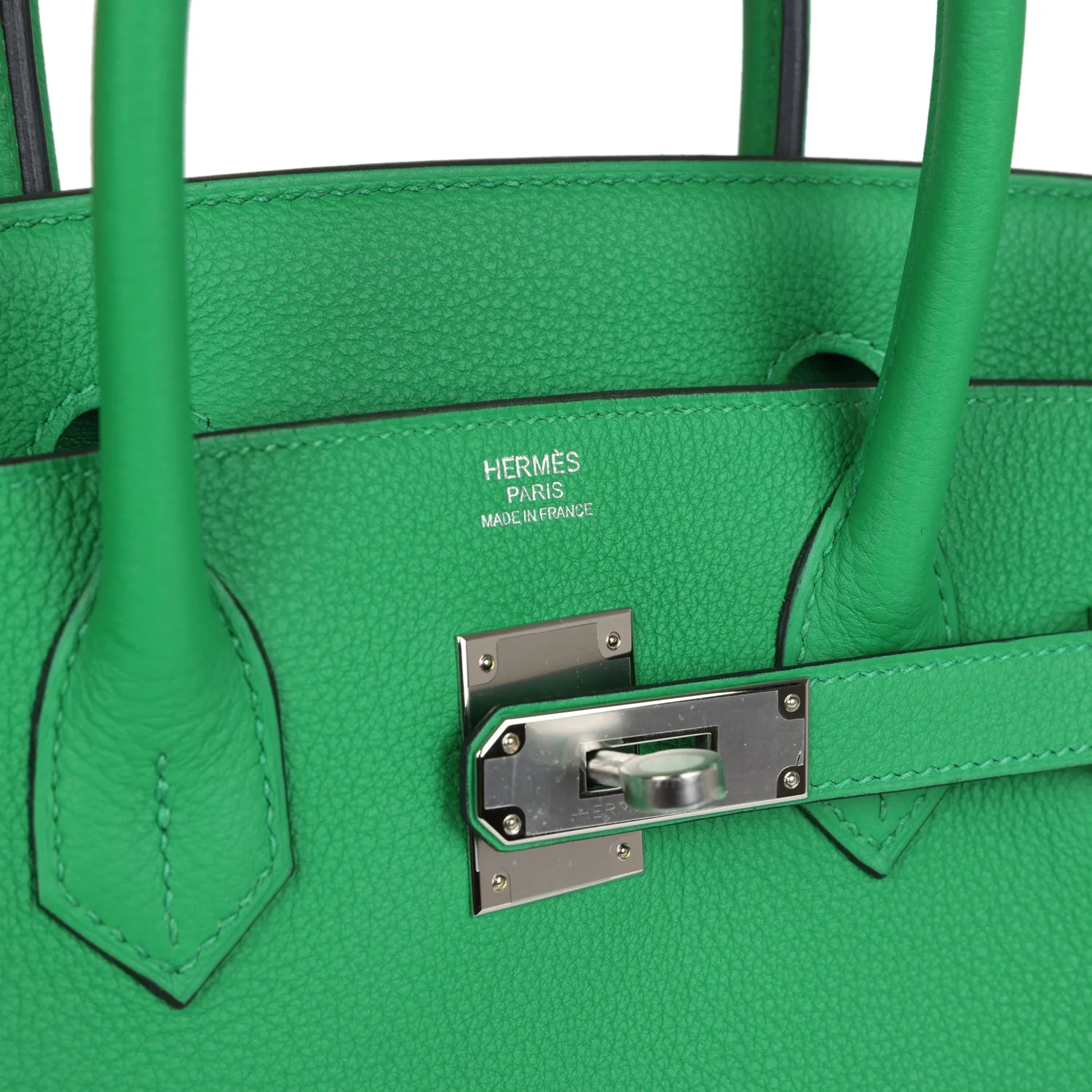 Replicate Hermes Birkin 30 Bambou Togo Palladium Hardware(1:1 replica)
