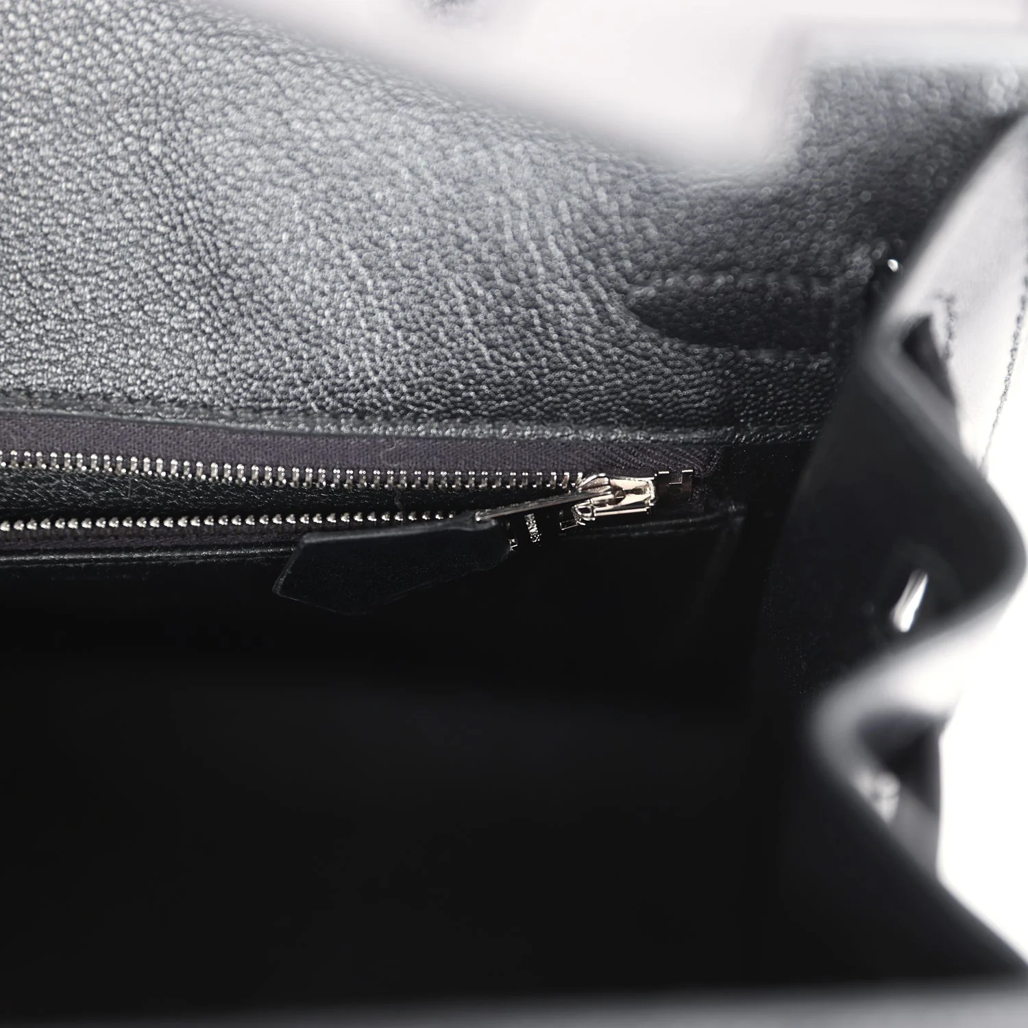 Replicate Hermes Birkin Sellier 25 Black Box Palladium Hardware(1:1 replica)