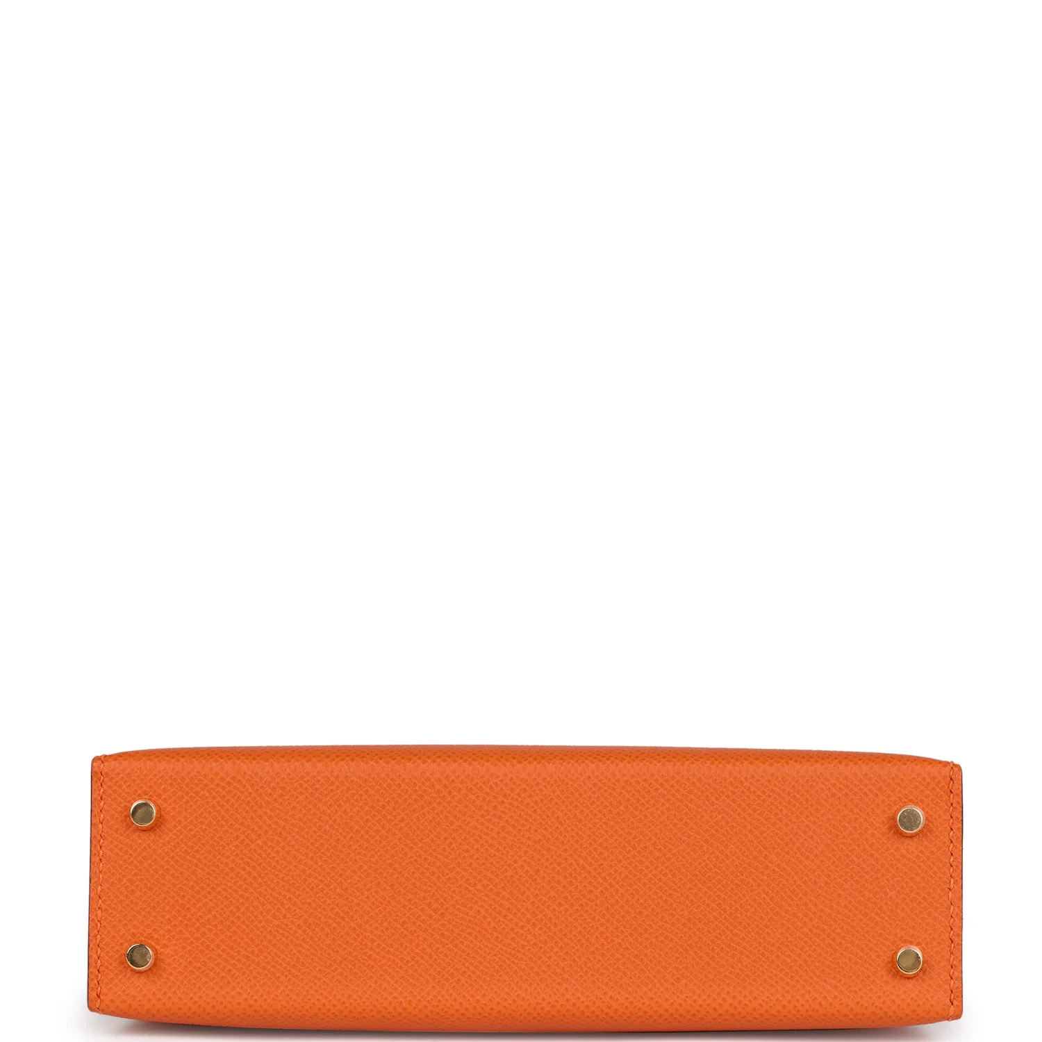 Replicate Hermes Kelly Sellier 20 Orange Epsom Gold Hardware(1:1 replica)