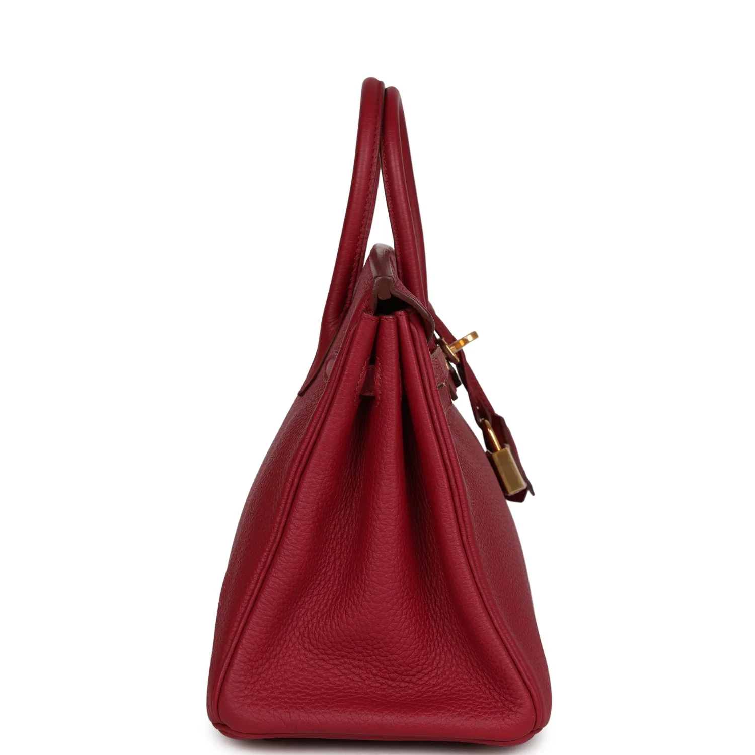 Replicate Hermes Birkin 25 Rubis Togo Gold Hardware(1:1 replica)