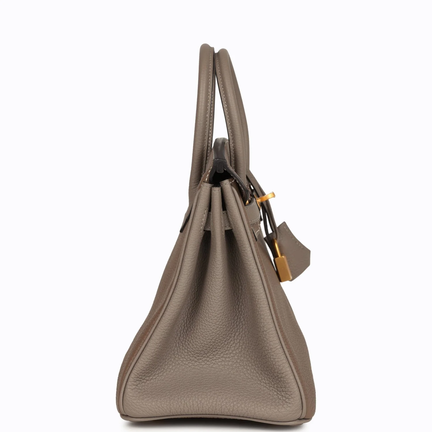 Replicate Hermes Special Order (HSS) Birkin 25 Etoupe and Etain Togo Brushed Gold Hardware(1:1 replica)