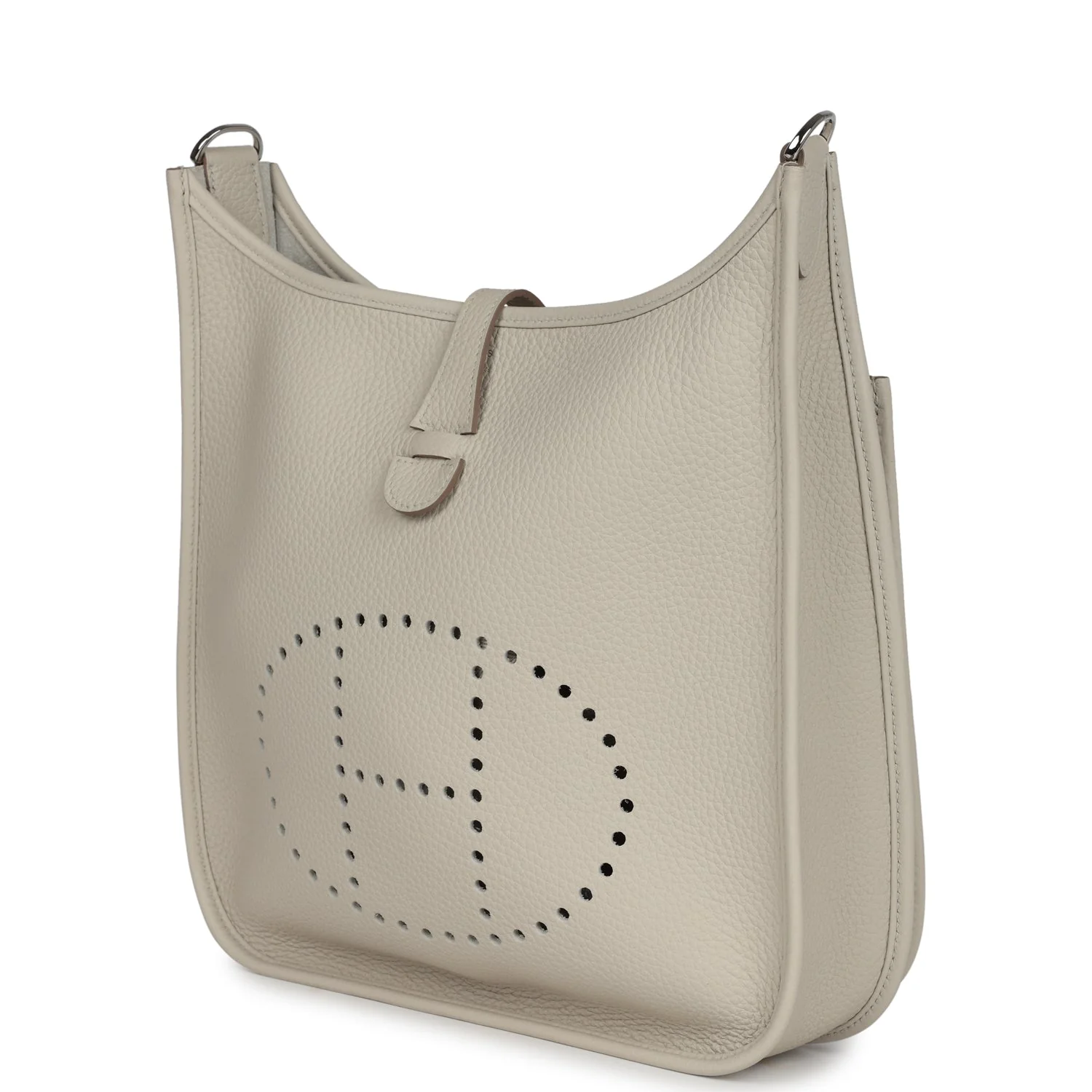 Replicate Hermes Evelyne III PM Beton Clemence Palladium Hardware(1:1 replica)