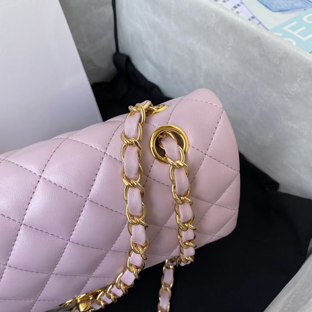 Replicate Chanel Small Classic Handbag Gold Hardware(1:1 replica)