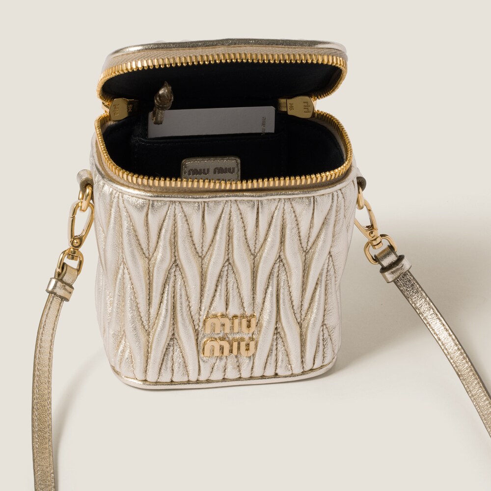 Replicate Matelassé nappa leather micro bag(1:1 replica)