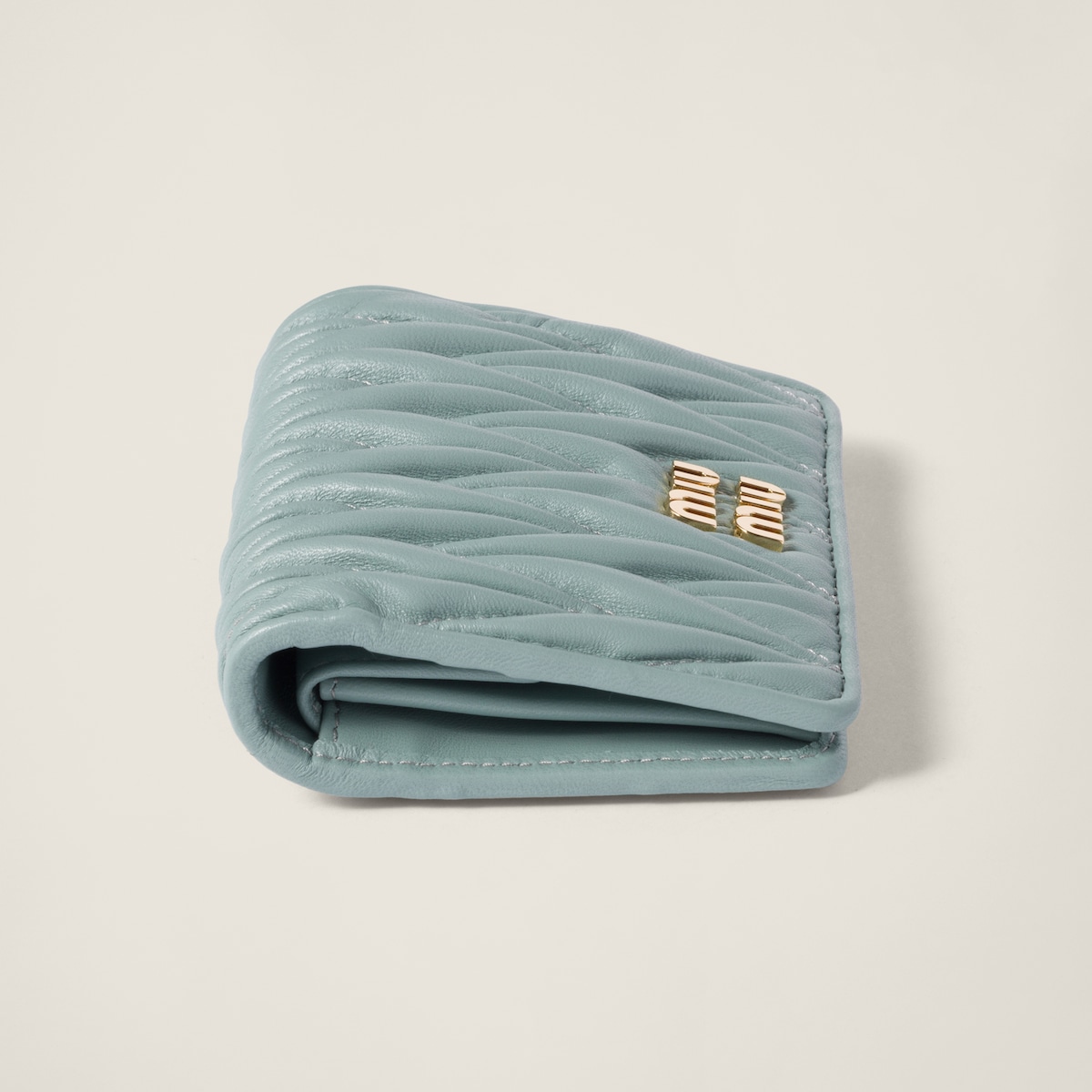 Replicate Small matelassé nappa leather wallet(1:1 replica)