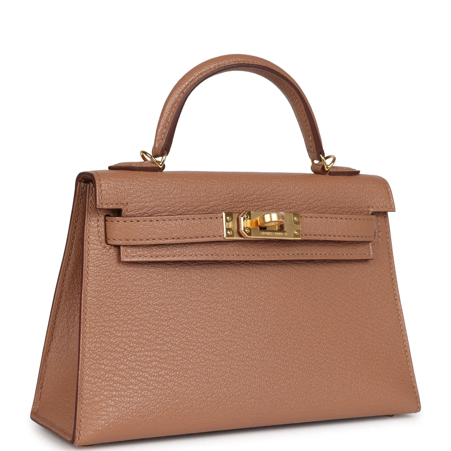 Replicate Hermes Kelly Sellier 20 Quebracho Chevre Gold Hardware(1:1 replica)