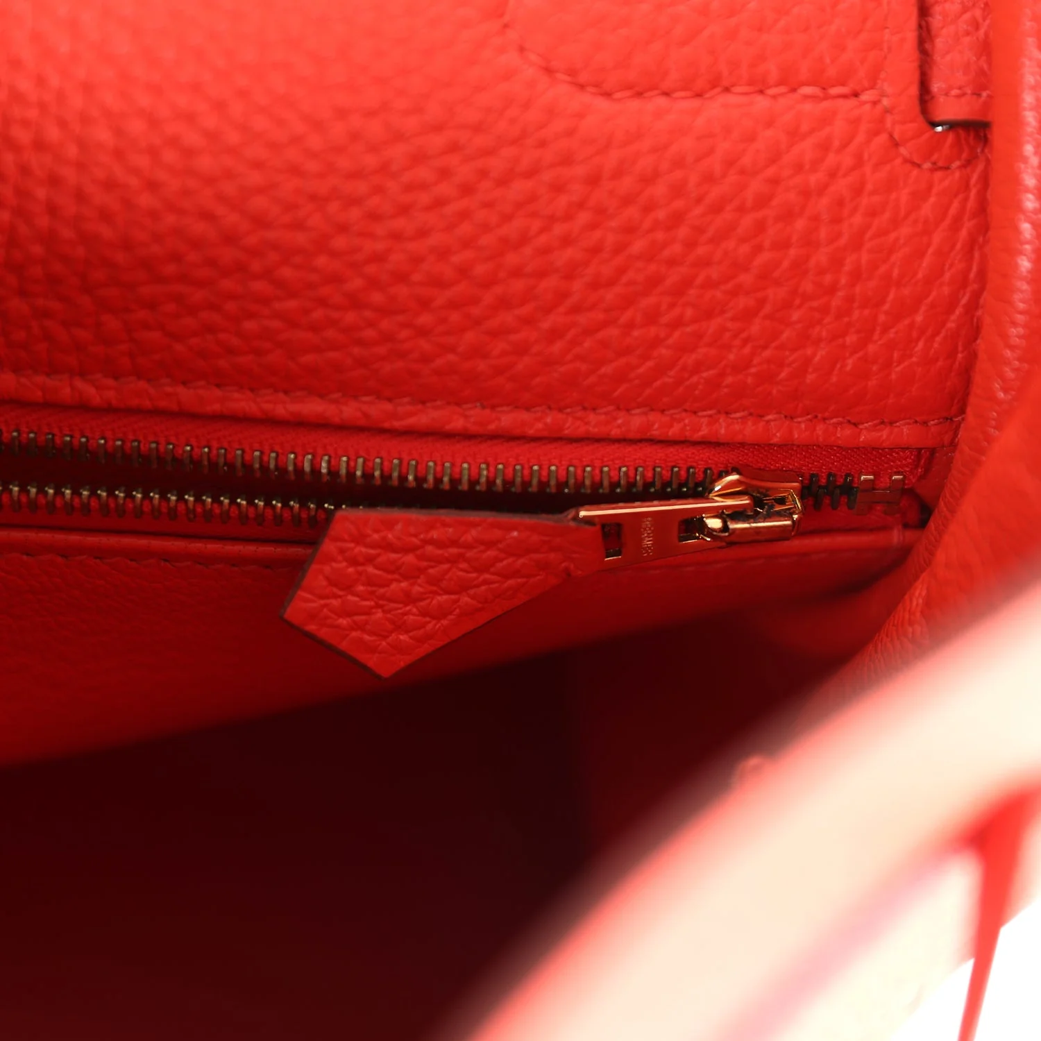 Replicate Hermes Kelly Retourne 35 Capucine Togo Gold Hardware(1:1 replica)