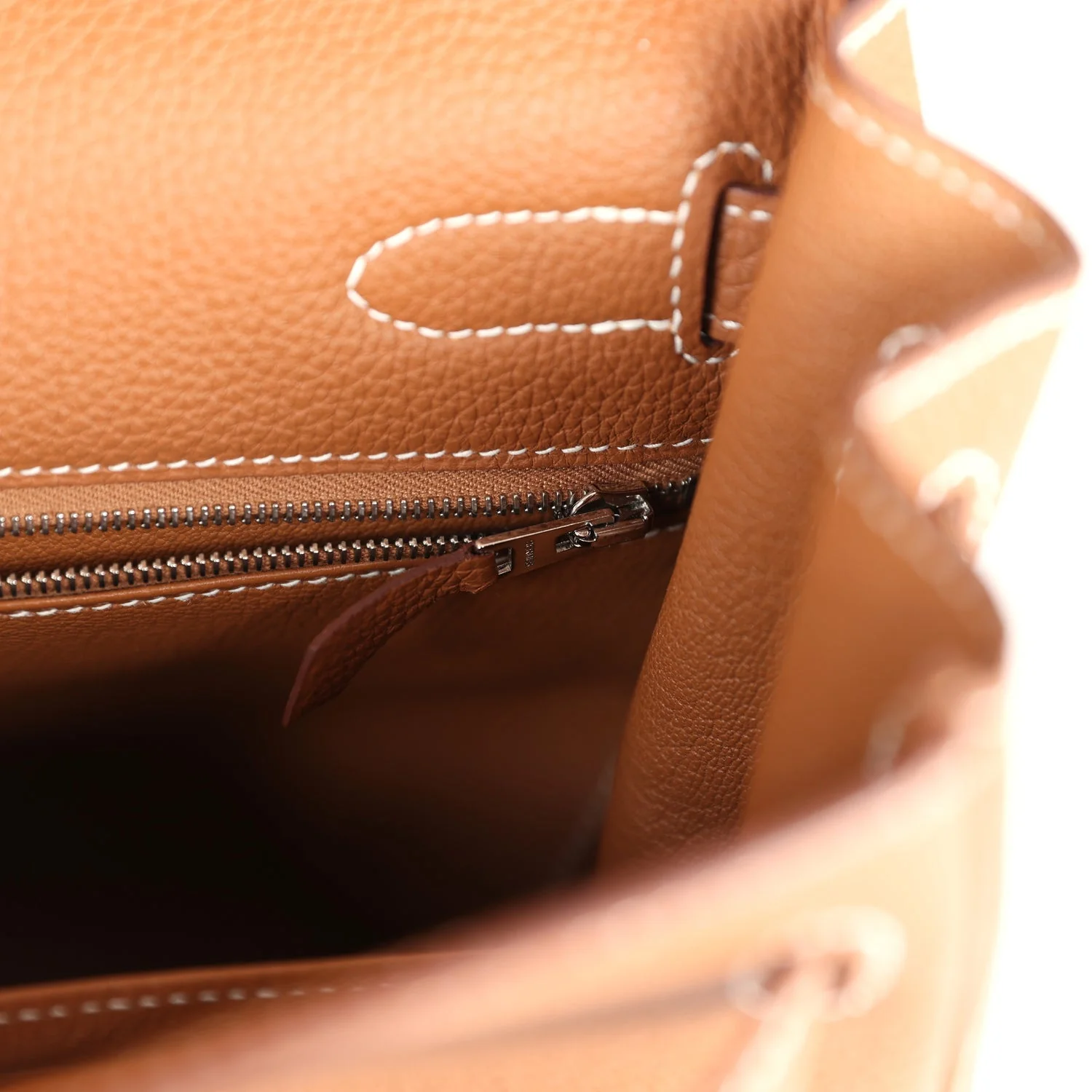 Replicate Hermes Kelly Retourne 35 Gold Togo Palladium Hardware(1:1 replica)