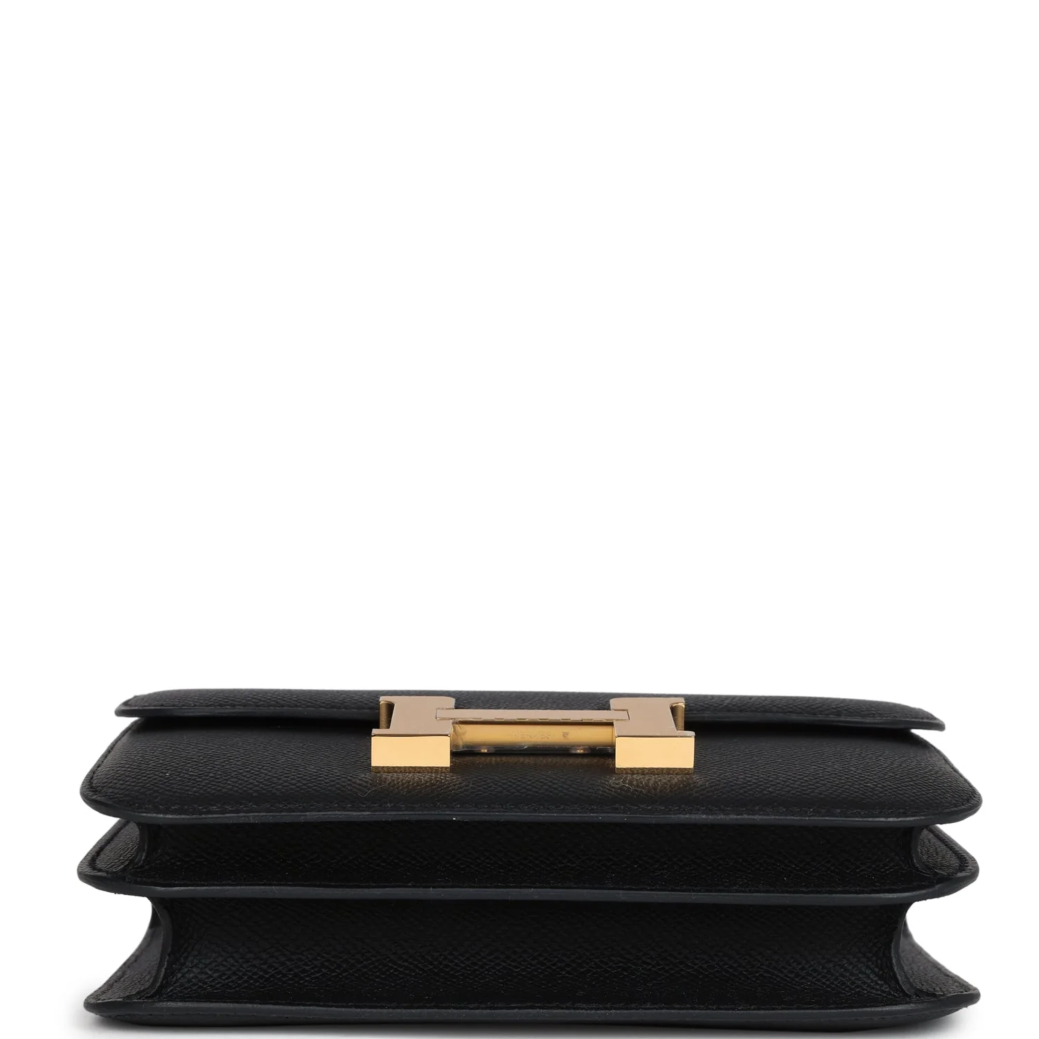 Replicate Hermes Constance 18 Black Epsom Gold Hardware(1:1 replica)