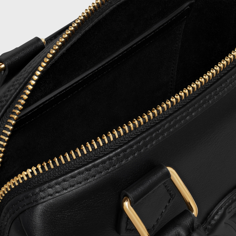 Replicate SMALL BOSTON IN SMOOTH CALFSKIN BLACK(1:1 replica)