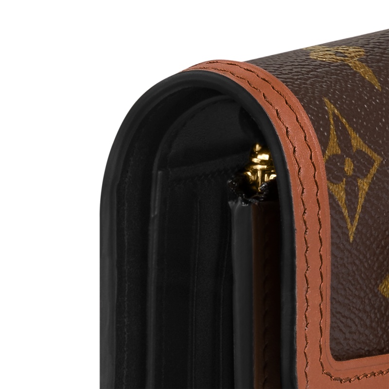 Replicate Louis Vuitton Dauphine Compact Wallet M68725(1:1 replica)