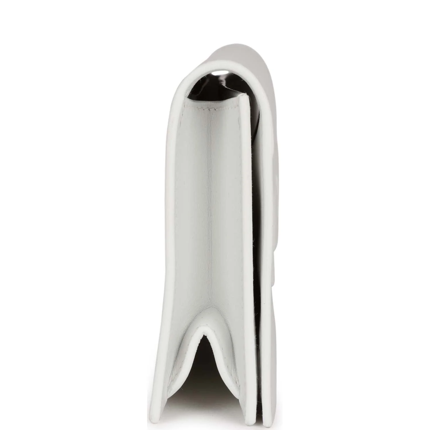 Replicate Hermes Shadow Kelly Cut New White Swift(1:1 replica)