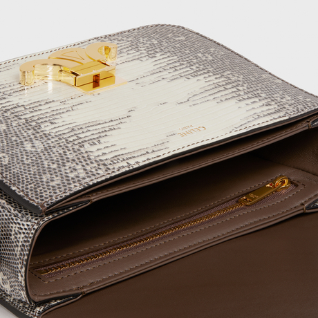 Replicate TEEN TRIOMPHE BAG IN LIZARD NATURAL(1:1 replica)