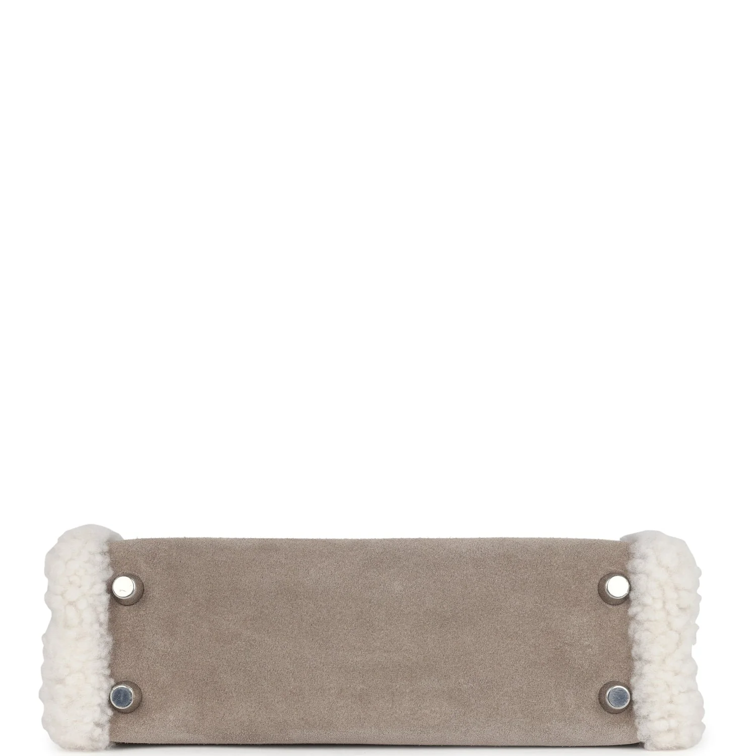 Replicate Hermes Teddy Kelly 20 Gris Caillou and Etoupe Swift Palladium Hardware(1:1 replica)