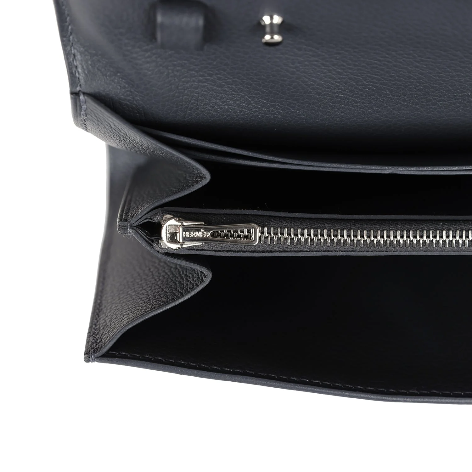 Replicate Hermes Constance Wallet To Go Ardoise Evercolor Palladium Hardware(1:1 replica)