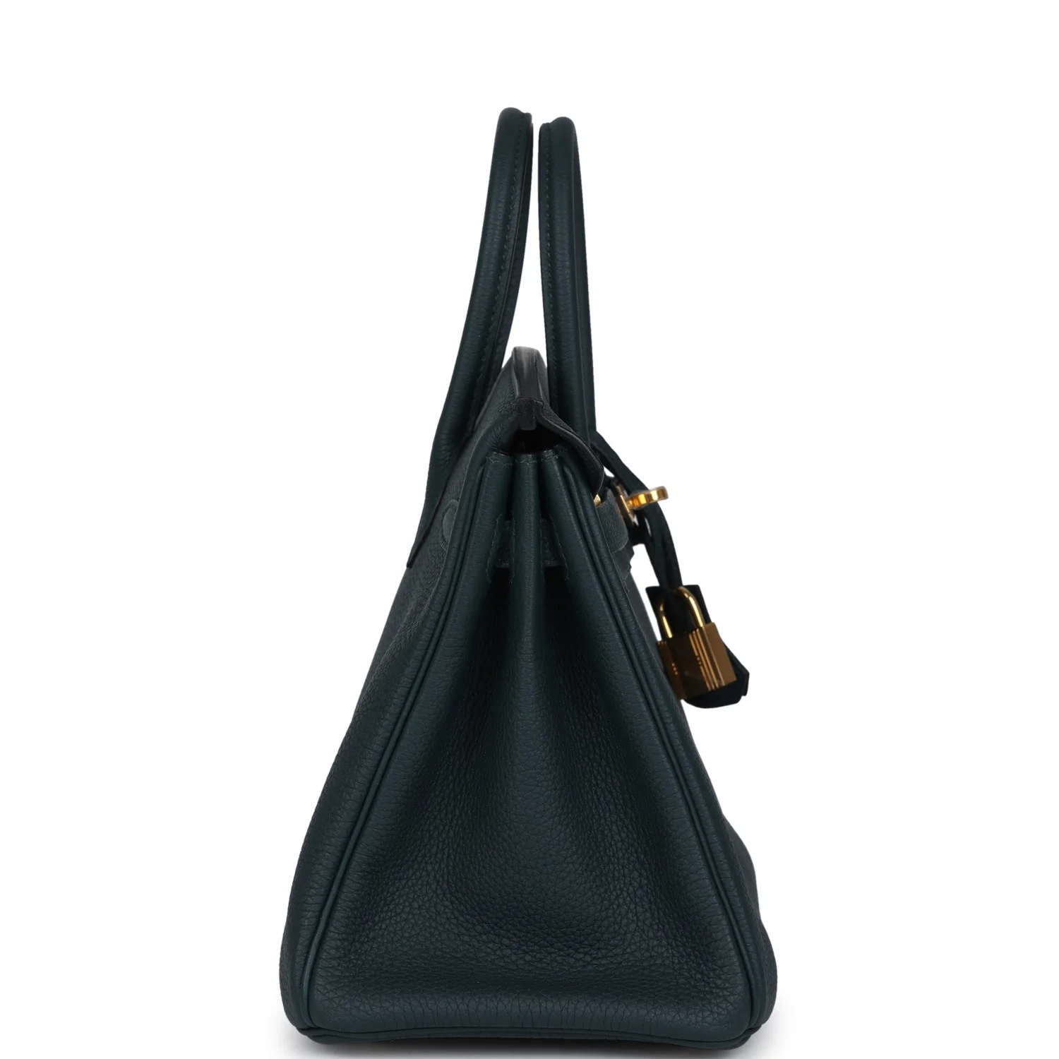 Replicate Hermes Birkin 25 Vert Cypress Gold Hardware(1:1 replica)