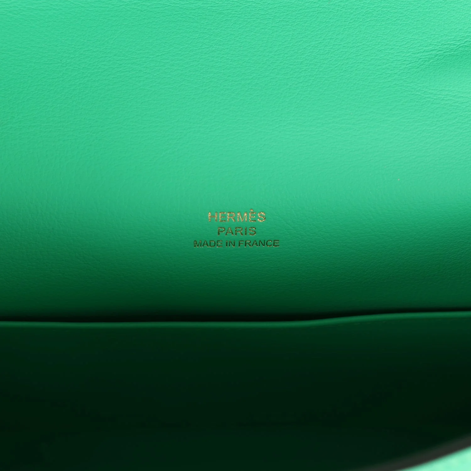 Replicate Hermes Kelly Pochette Vert Comics Swift Gold Hardware(1:1 replica)