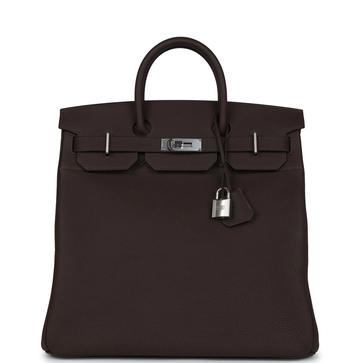 Replicate Hermes HAC Birkin 40 Ecorce Togo Palladium Hardware(1:1 replica)